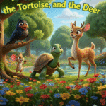 The Crow, the Mouse, the Tortoise, and the Deer jinidigital