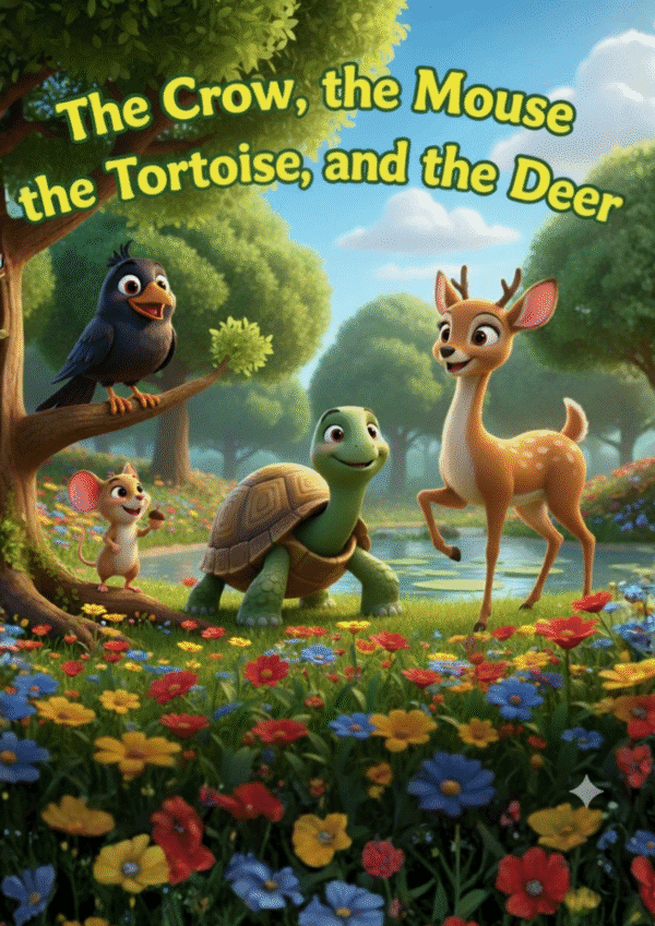 The Crow, the Mouse, the Tortoise, and the Deer jinidigital